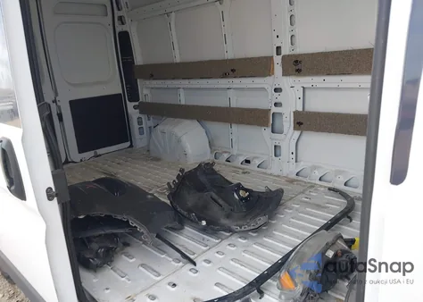 2024 Ram Promaster 2500 Tradesman High Roof 159 Wb W/Pass Seat from USA, damaged, VIN 3C6LRVDG8RE136931